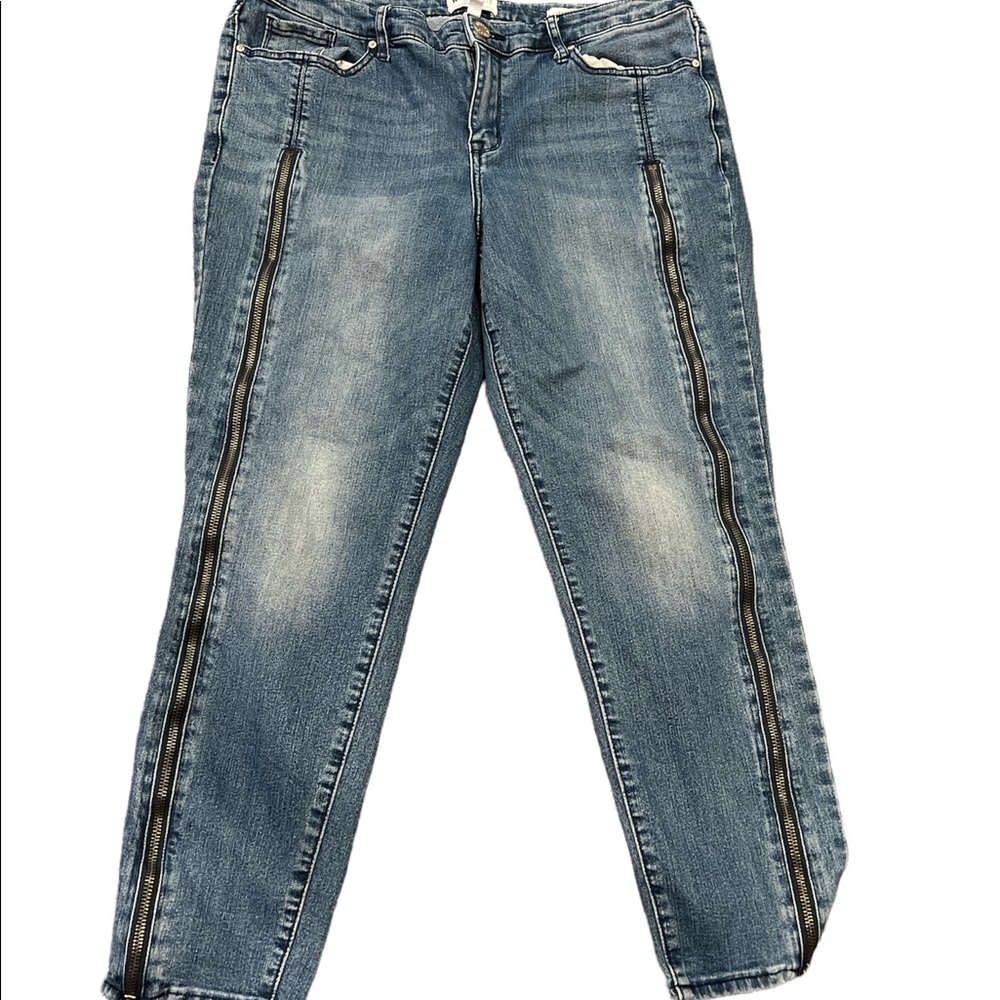 William rast ankle skinny jeans